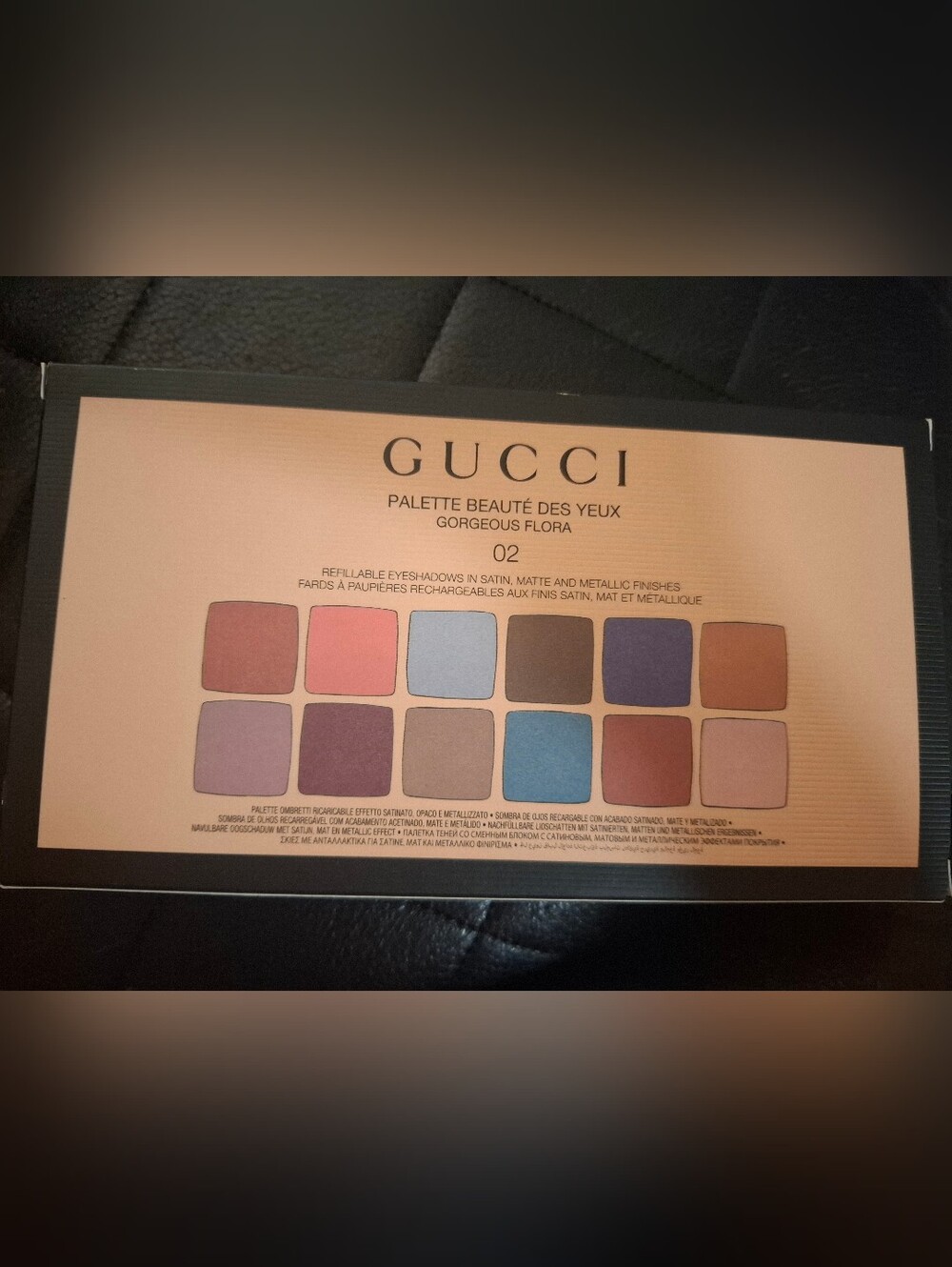 Gucci Eyeshadow Palette with Pink, Blue, Taupe and Silver Shades - Picture 7 of 7
